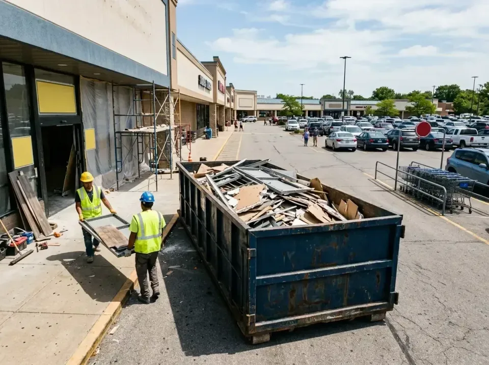 retail-store-renovation-debris-003 — frequently asked questions, Roll-off Dumpster Rentals in New Baden, IL